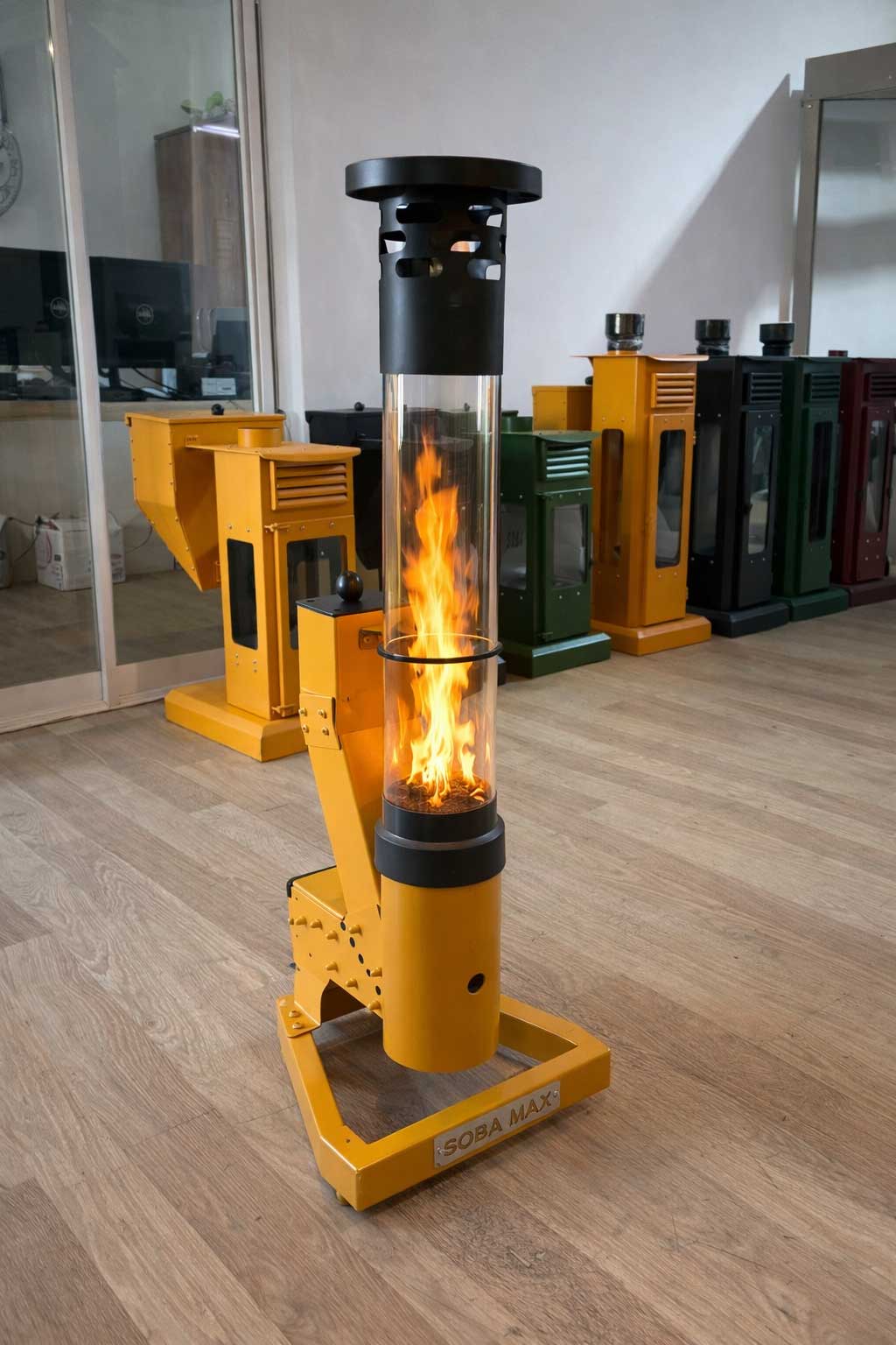 Sarı Füze Pelet Sobası